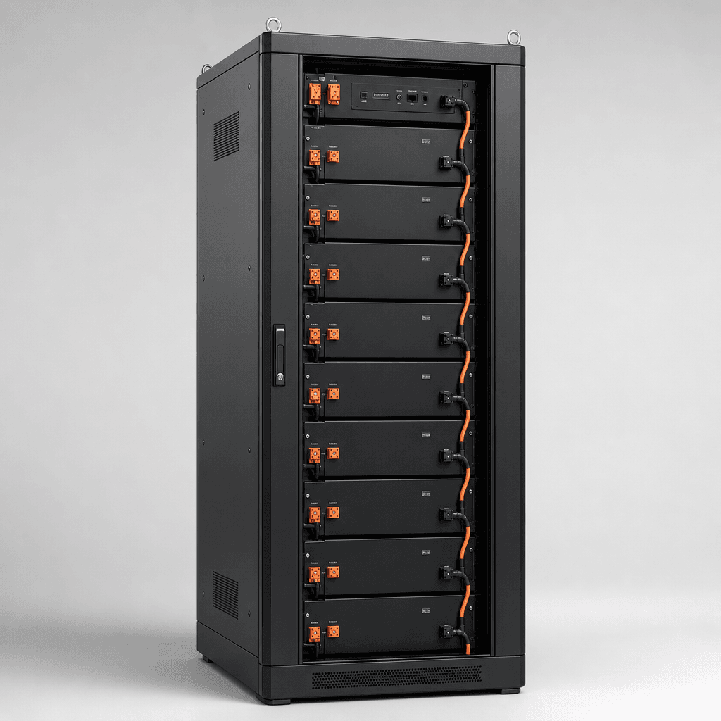 LiFePO4 Battery Cabinet Export Pallet
