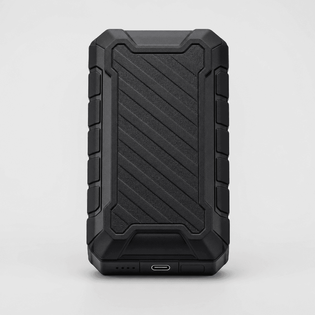 Rugged USB-C Power Bank Retail Case